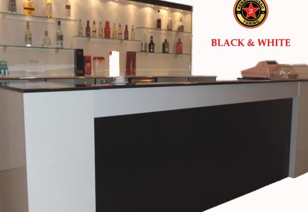 bancone bar colore nero