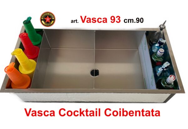 Vasca per cocktail da incasso